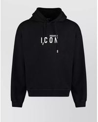 DSquared² - Cotton Relaxed-Fit Hoodie - Lyst
