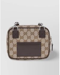 Gucci - Gg Canvas Mini Shoulder Bag - Lyst