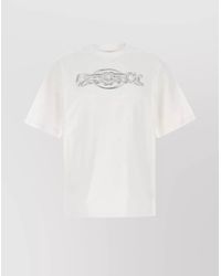 CASABLANCA - Organic Cotton Oversized Logo-Print T-Shirt - Lyst