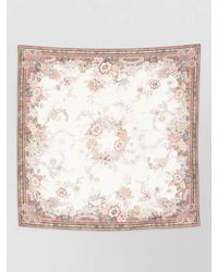 Zimmermann - Silk Foulard Square Floral Lightweight Design - Lyst