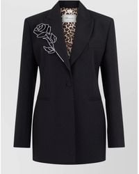 Blumarine - Virgin Wool Single-Breasted Blazer - Lyst