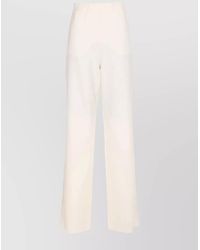 Max Mara - Virgin Wool Tailored Trousers - Lyst