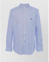 Polo Ralph Lauren - Striped Long-Sleeve Shirt - Lyst