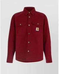 Carhartt - Overshirt With Buttoned Cuffs And Pockets - Lyst