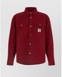 Carhartt - Overshirt With Buttoned Cuffs And Pockets - Lyst