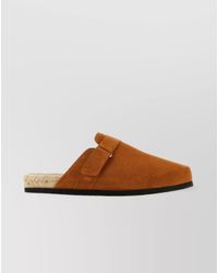 Manebí - Suede Round Toe Sandals With Strap Detail - Lyst