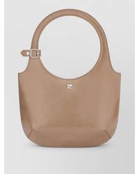 Courreges - Na Varnished Leather Shoulder Bag - Lyst