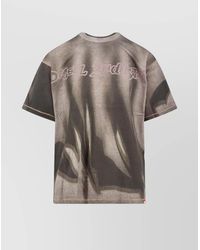 DIESEL - Printed Cotton Crew-Neck T-Shirt - Lyst