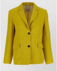 Max Mara - Linen Blazer Clothing - Lyst