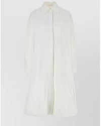 Jil Sander - Cotton Knee-Length Shirt Dress - Lyst