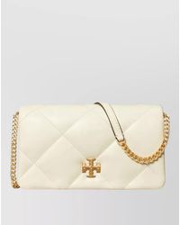 Tory Burch - Wallets Quilted Design Nylon Silk Chain Strap - Lyst