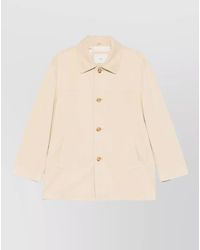 DUNST - Vegan Leather Jacket Collared Front Pockets - Lyst