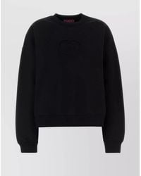 Gucci - Cotton Oversized Sweatshirt - Lyst
