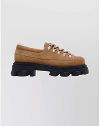 Ganni - Cleated Derbies - Lyst