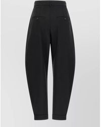Rohe - Tailored High Waist Pleated Cuffed Pants - Lyst