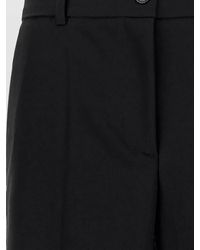 P.A.R.O.S.H. - Virgin Wool Flared Wide-Leg Suit Trousers - Lyst