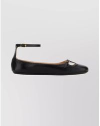 Chloé - Leather Ballerina Shoes - Lyst