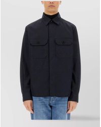 ZEGNA - Shirt Jacket Chest Pockets - Lyst