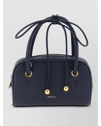 Furla - Poppy S Mini Bag Detachable Strap Top Handles - Lyst