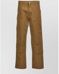 Carhartt - Organic Cotton Relaxed-Fit Straight-Leg Trousers - Lyst