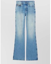 Gucci - Denim Mid-Rise Flared Jeans - Lyst