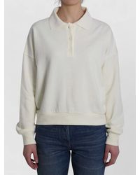 The Row - Ribbed Polo T-Shirt - Lyst
