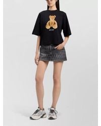 Palm Angels - Teddy Bear Cotton Boxy Graphic T-Shirt - Lyst