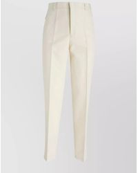 DIESEL - Trousers With Back Pockets And Front Crease - Lyst