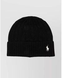 Polo Ralph Lauren - Wool And Cashmere Knit Beanie Hat - Lyst