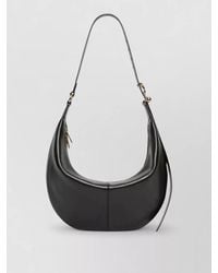 Sportmax - Nappa Leather Hobo Bag Floral Appliqué - Lyst