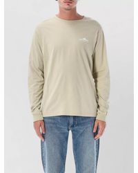 Patagonia - Organic Cotton Logo Print Long Sleeve T Shirt - Lyst
