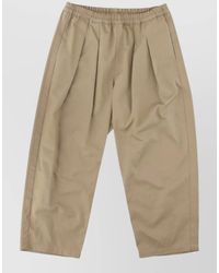 Maison Margiela - Wide-Leg Pleated Trousers - Lyst