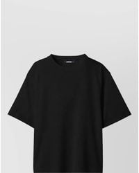 Jacquemus - Ribbed Crew-Neck Short-Sleeve T-Shirt - Lyst