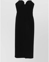 Givenchy - Wool Knee-Length Midi Dress - Lyst