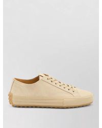 Tod's - Suede Leather Sneakers Raised Pebble Sole - Lyst