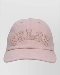 Chloé - Casual Hat Curved Brim Street Style - Lyst