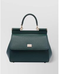 Dolce & Gabbana - Sicily Medium Leather Cross-Body Bag - Lyst