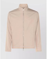 Eleventy - High Collar Lightweight Long Sleeves Jacket - Lyst