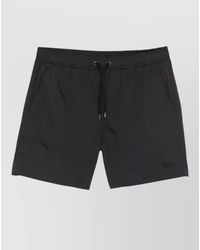 Herno - Nylon Beach Shorts Back Pocket Eyelets - Lyst