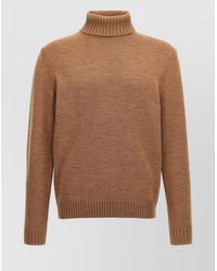 Zanone - Virgin Wool Turtleneck Jumper - Lyst