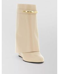 Givenchy - Shark Pinch Ankle Boots Wedge Heel - Lyst