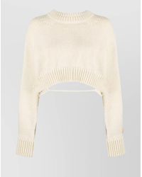 Heron Preston - Wool Open Back Cropped Jumper - Lyst