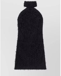 Courreges - Sleeveless High-Neck Knee-Length Dress - Lyst