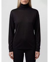 Gucci - Silk High Neck Long Sleeve Sweater - Lyst