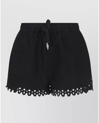 Isabel Marant - Cotton Relaxed-Fit Knee-Length Shorts - Lyst