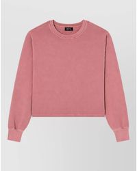 A.P.C. - Organic Cotton Crewneck Sweatshirt - Lyst
