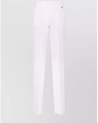 Liu Jo - Trousers With Belt Loops And Side Pockets - Lyst
