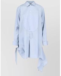JW Anderson - Knee Length Dress Asymmetric Hem Cuffs - Lyst