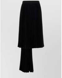Bottega Veneta - Polyester Asymmetric Skirt - Lyst