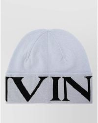 Lanvin - Virgin Wool Beanie - Lyst